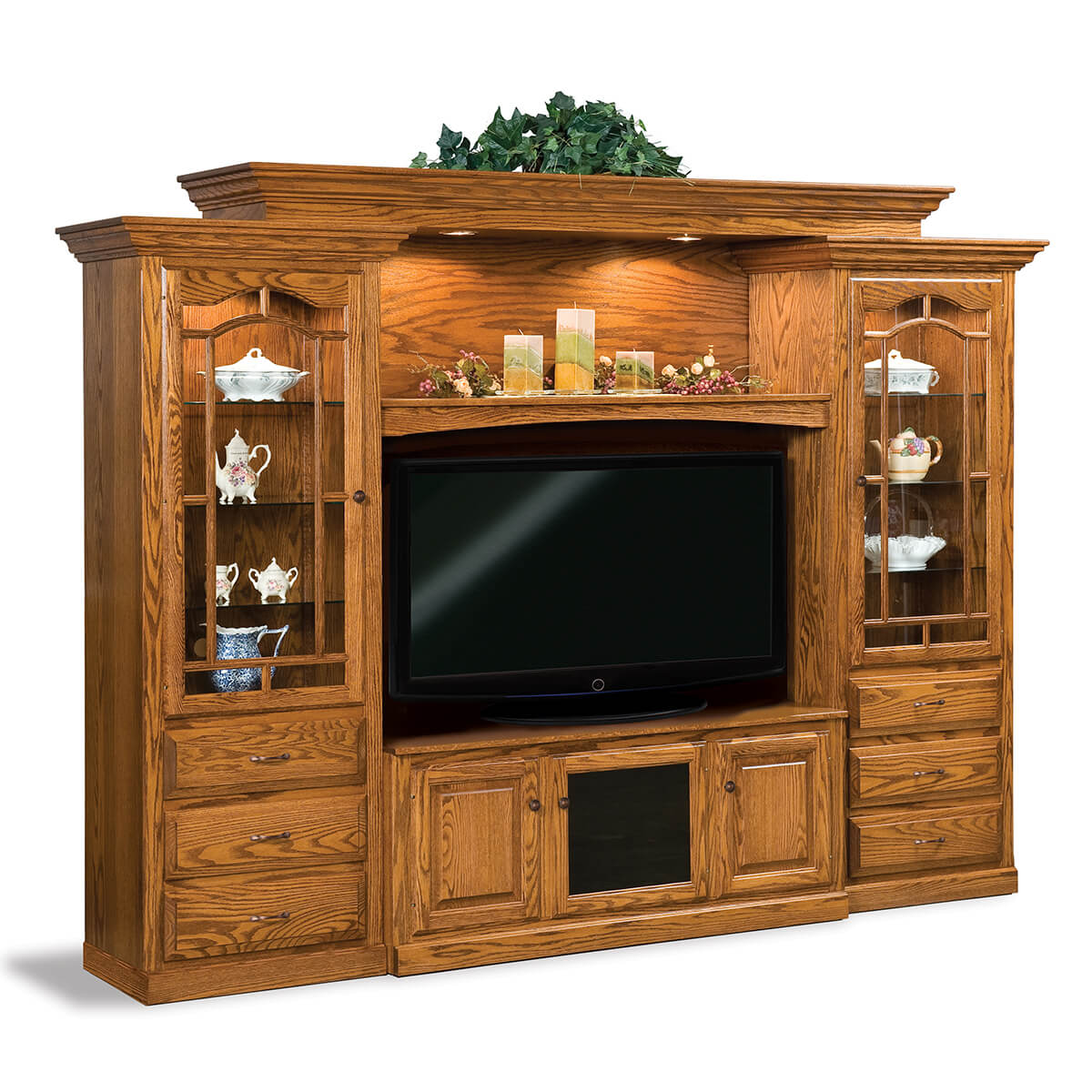 Read more about the article Hoosier Heritage 6-Piece Wall Unit with Adjustable Bridge
