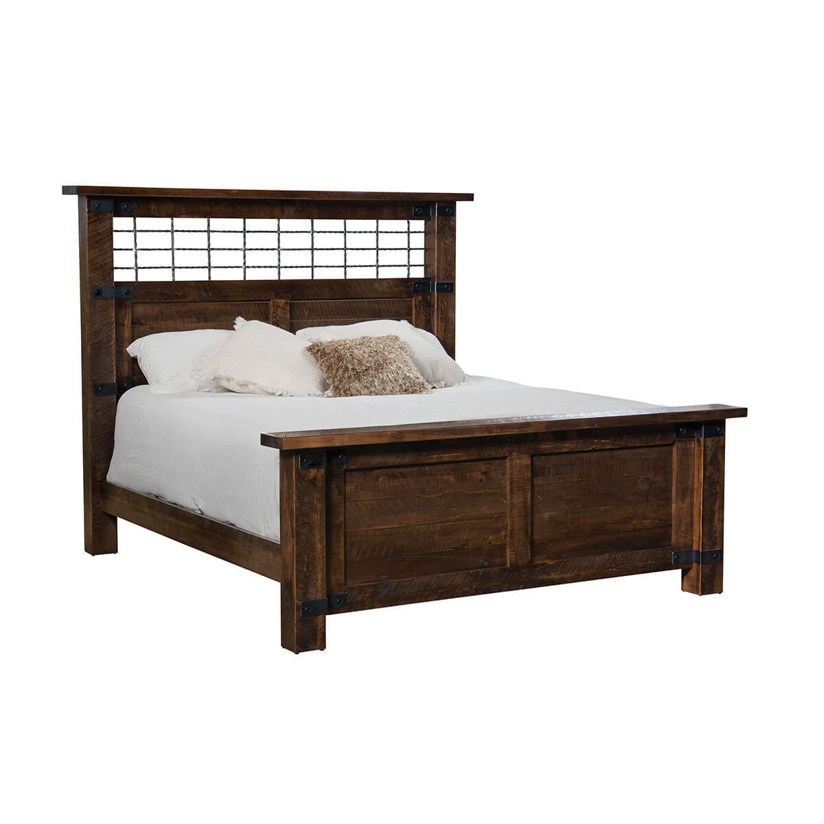 Read more about the article Iron Wood Bed