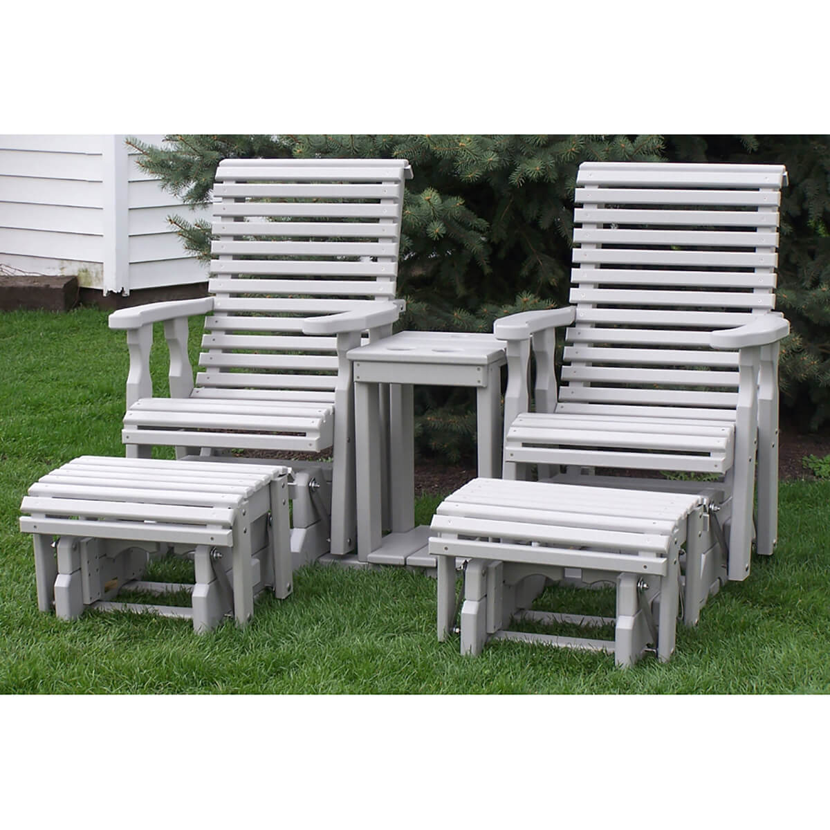 Read more about the article Rollback Personal Glider Settee with Ottoman