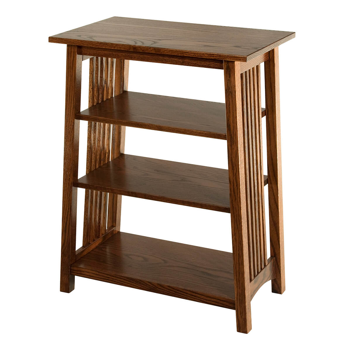 Read more about the article 3 Tier Mission Stand – Red Oak