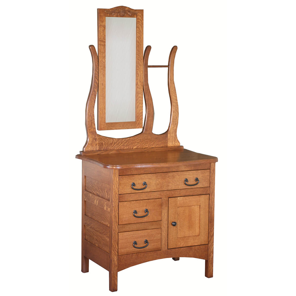 Read more about the article Granny Mission Commode with Mirror and Towel Bar