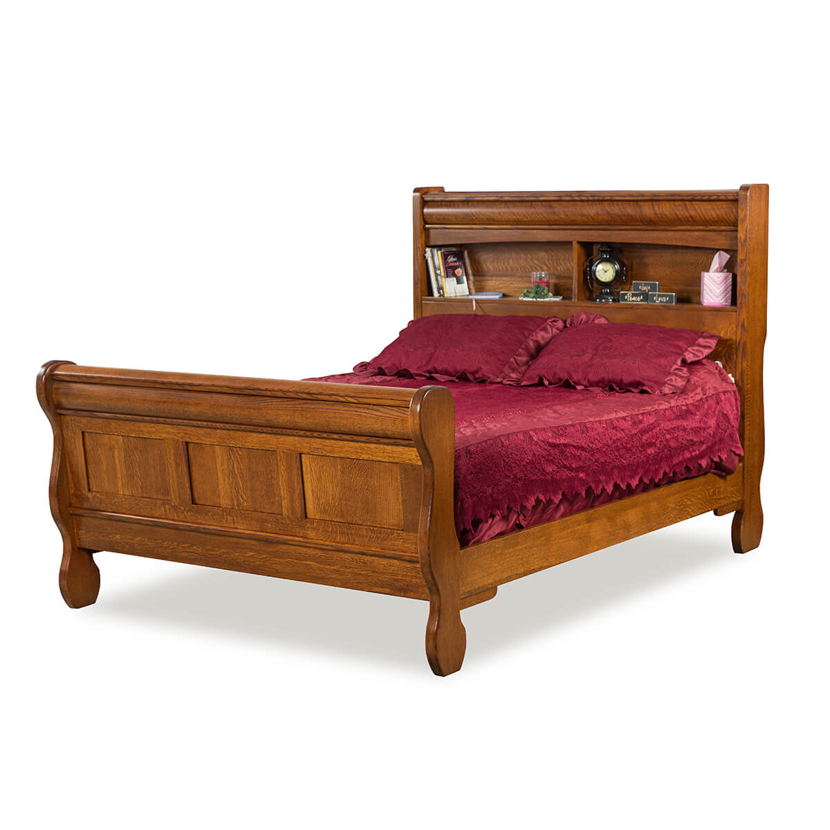 Read more about the article Old Classic Sleigh Bookcase Bed