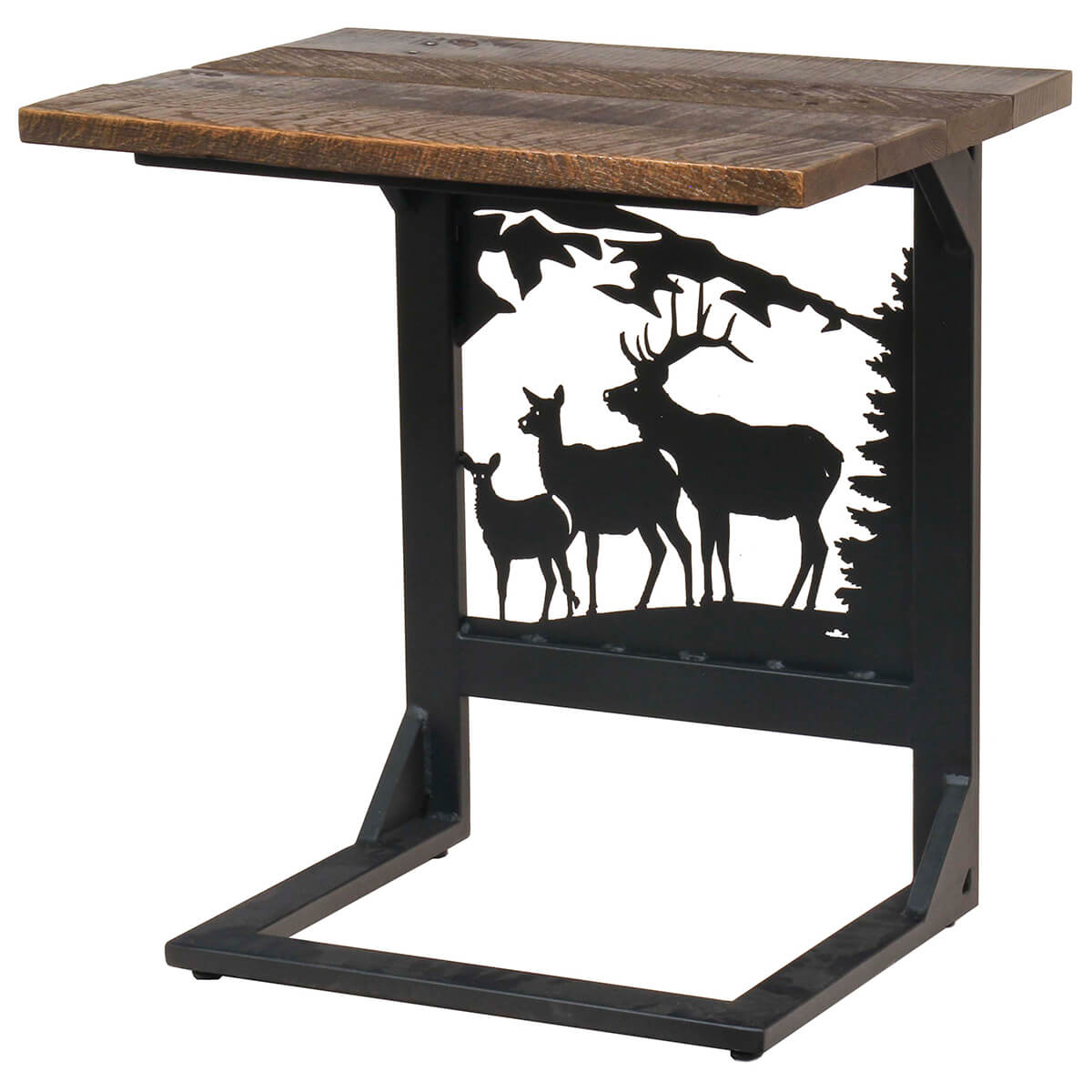 Read more about the article Rustic Wide Sofa Server with Elk