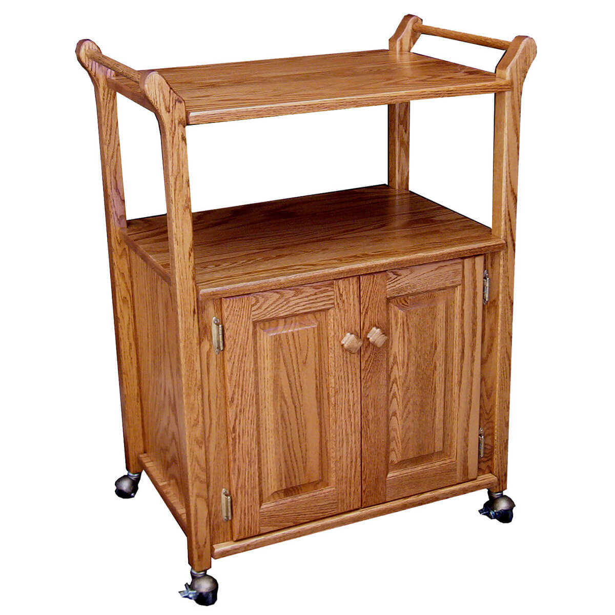 Read more about the article Utility Cart with Adjustable Shelf – Oak